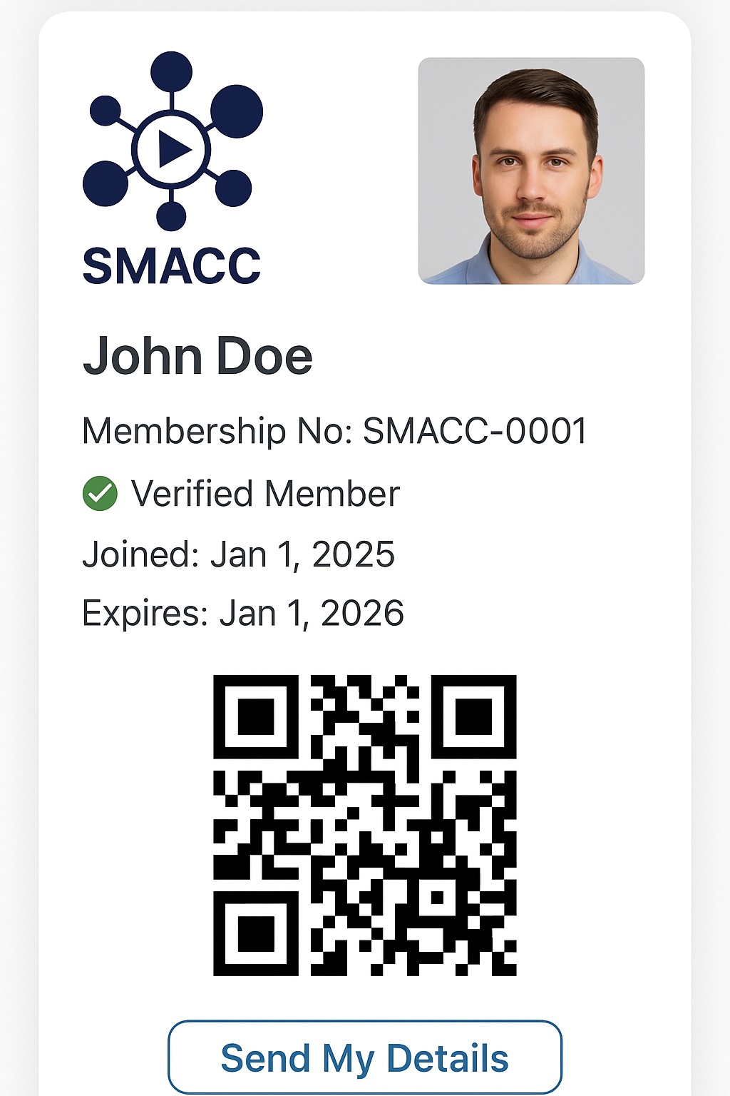 SMACC Digital ID Card